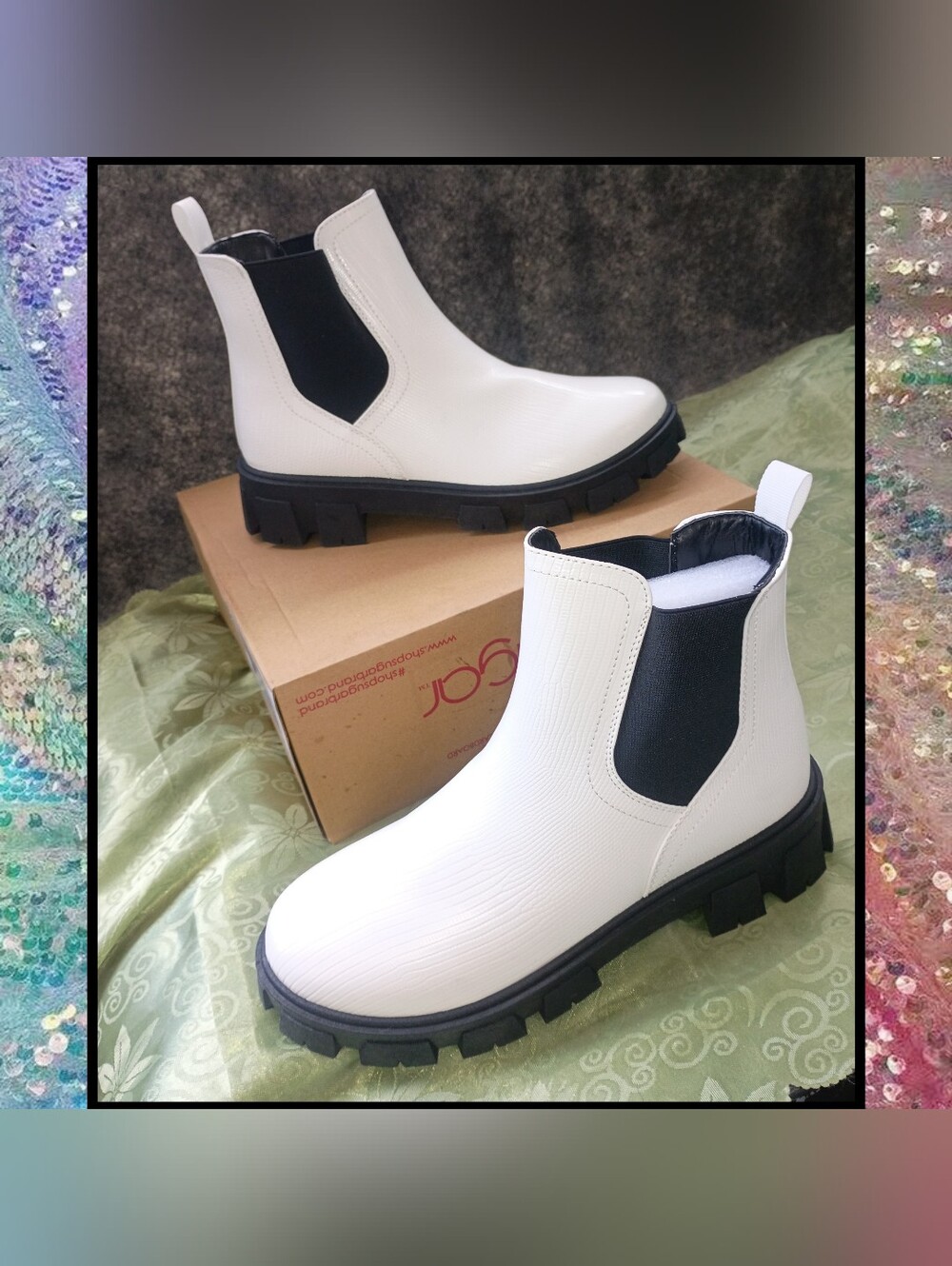 Sugar "Jaiden" Chelsea Boots